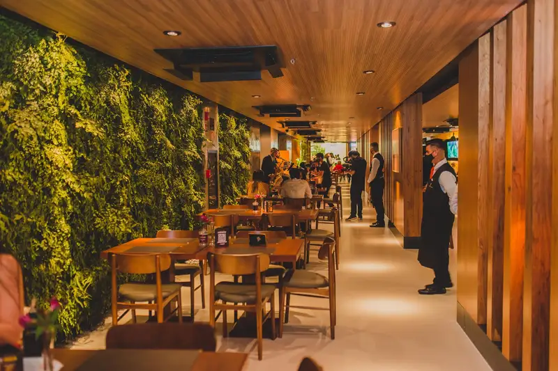 Coco Bambu Iguatemi Brasília: varanda